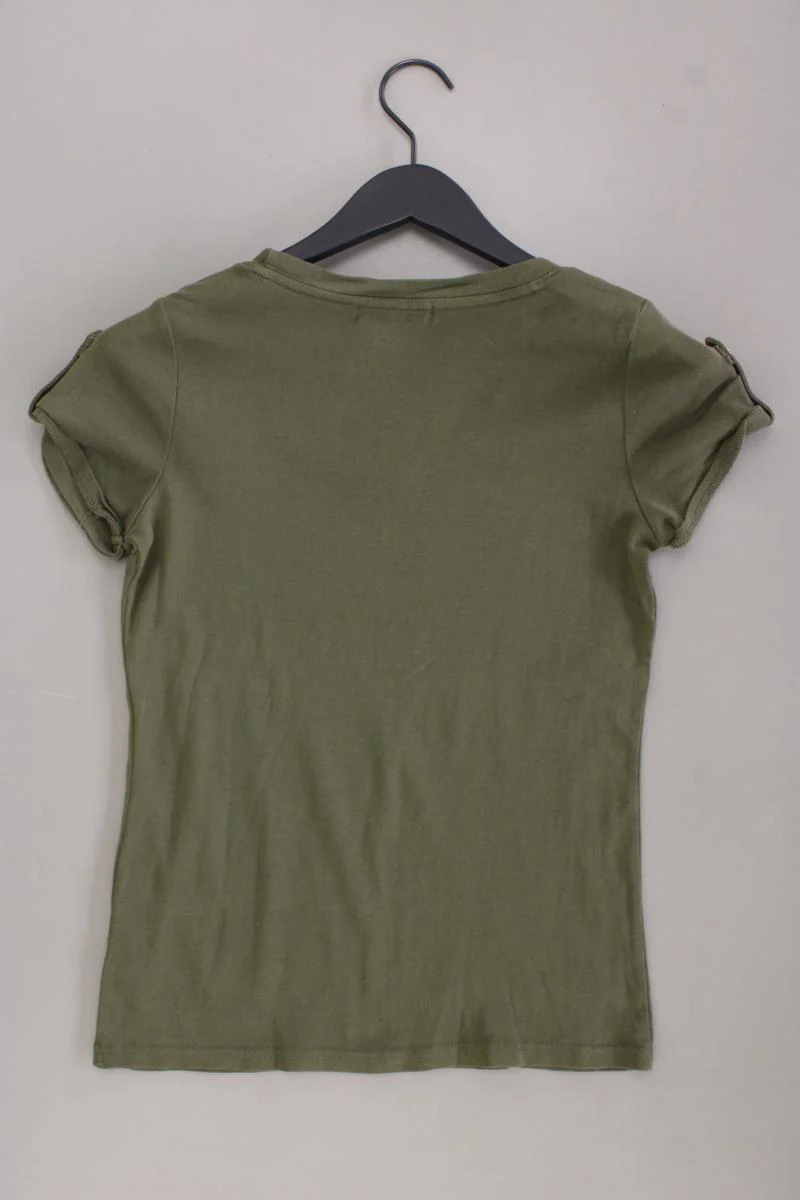 LAUREN Ralph Lauren T-Shirt Gr. S Kurzarm olivgrün aus Baumwolle - Image 3