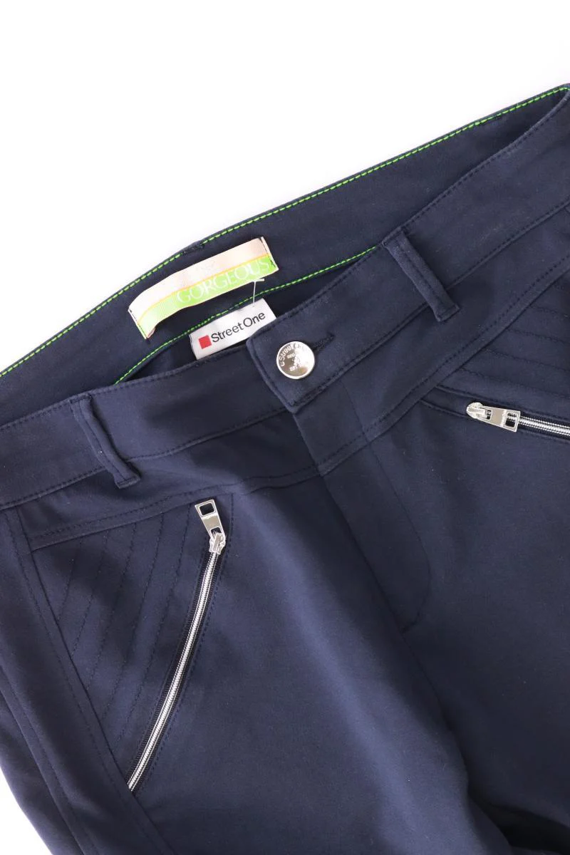 Street One Hose Gr. 38/L30 blau aus Baumwolle - Image 3