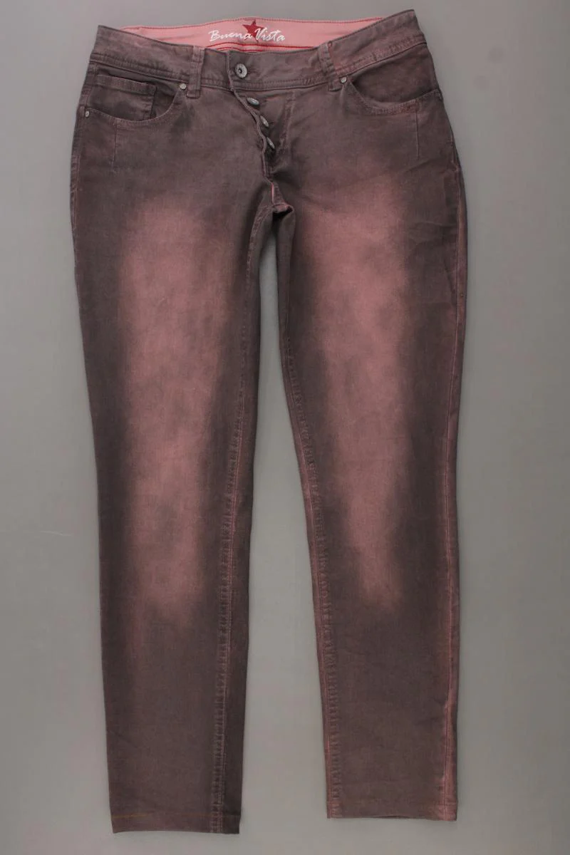 Buena Vista Skinny Jeans Gr. S rosa aus Baumwolle