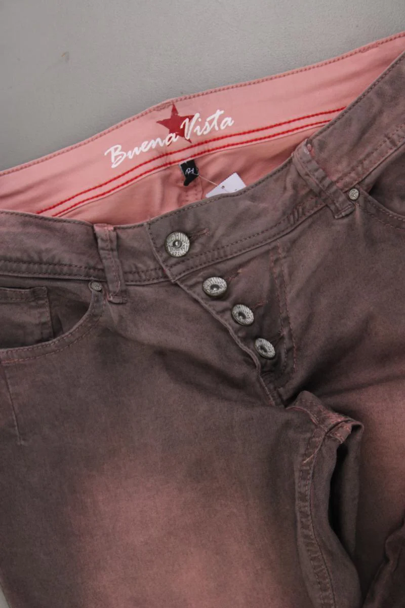 Buena Vista Skinny Jeans Gr. S rosa aus Baumwolle - Image 3
