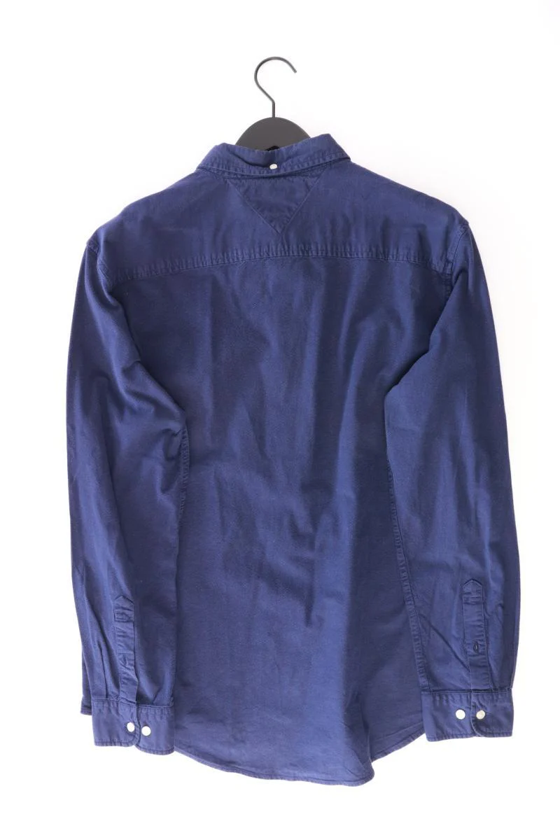 Tommy Hilfiger Langarmhemd für Herren Gr. XL blau aus Baumwolle - Image 2