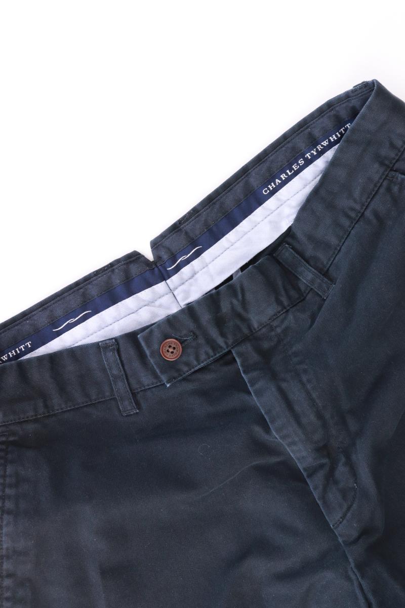 CHARLES TYRWHITT Chino Shorts für Herren Gr. W32 blau aus Baumwolle - Image 3