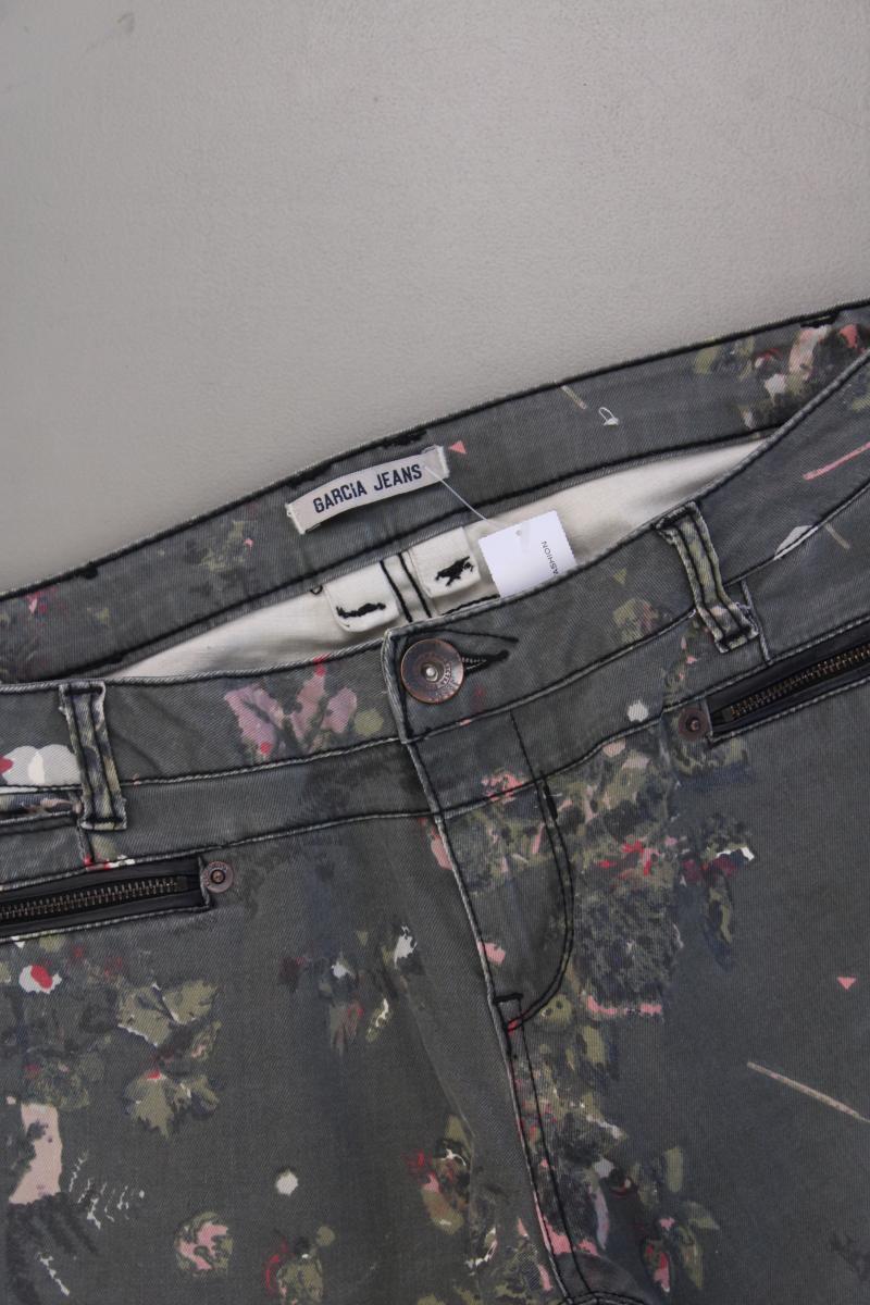 Garcia Jeans Hose Gr. W28 mit Blumenmuster mehrfarbig aus Baumwolle - Image 2