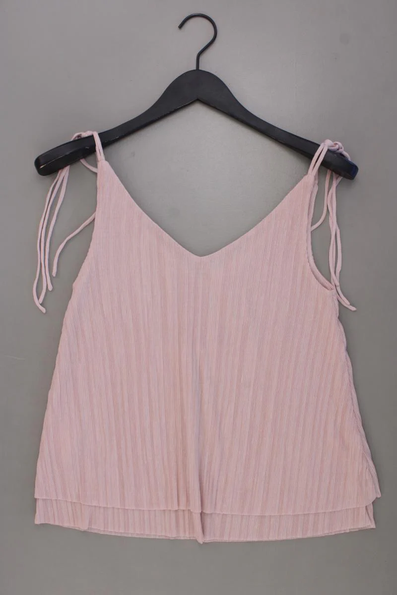 Mango Spaghetti-Top Gr. S rosa aus Polyester