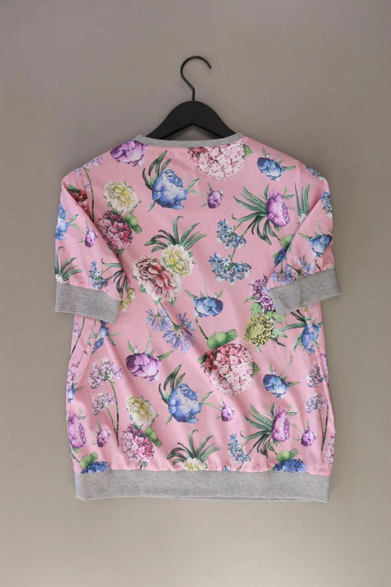 Aniston Kurzarmbluse Gr. 38 mit Blumenmuster rosa aus Polyester - Image 2