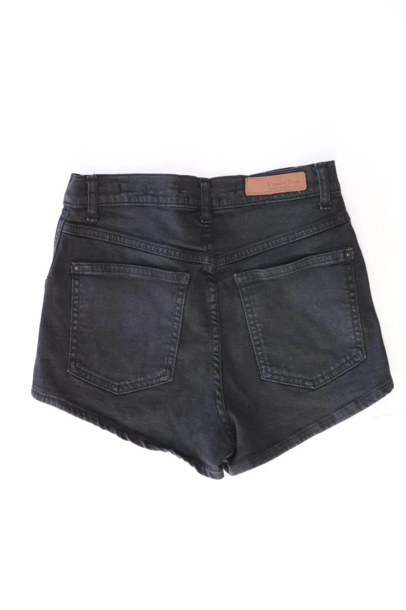 Zara Jeansshorts Gr. 34 schwarz aus Baumwolle - Image 2