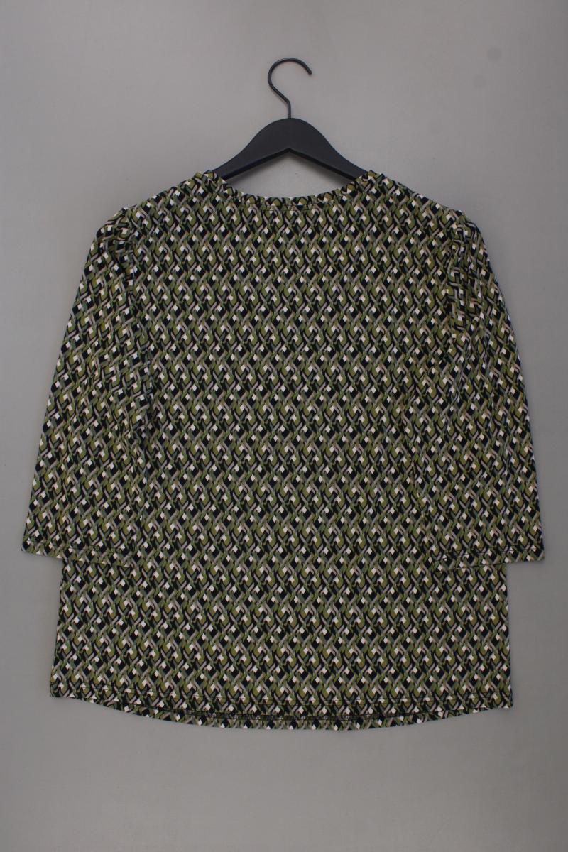 Helena Vera Printshirt Gr. 44 geometrisches Muster 3/4 Ärmel grün aus Polyester - Image 3