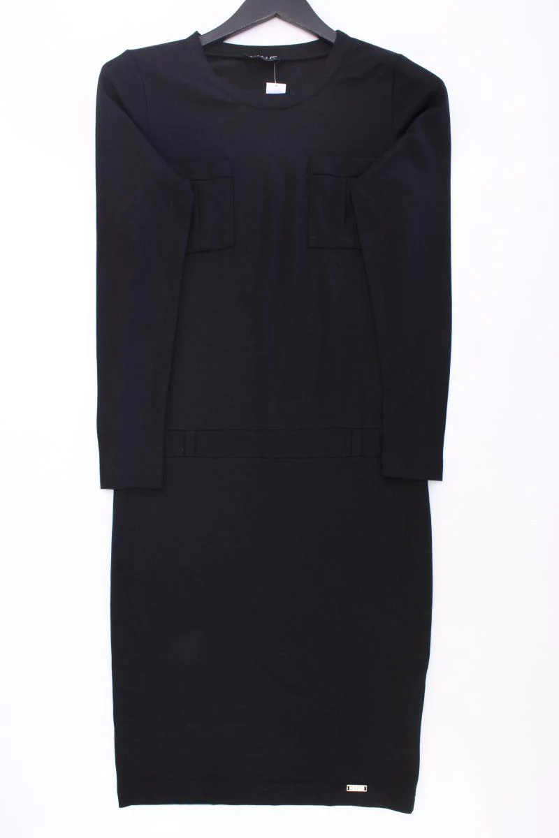 FIGL Langarmkleid Gr. 36 schwarz aus Polyester
