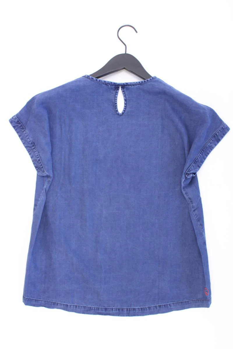 Recolution Bluse Gr. M Kurzarm blau aus TENCEL - Image 3