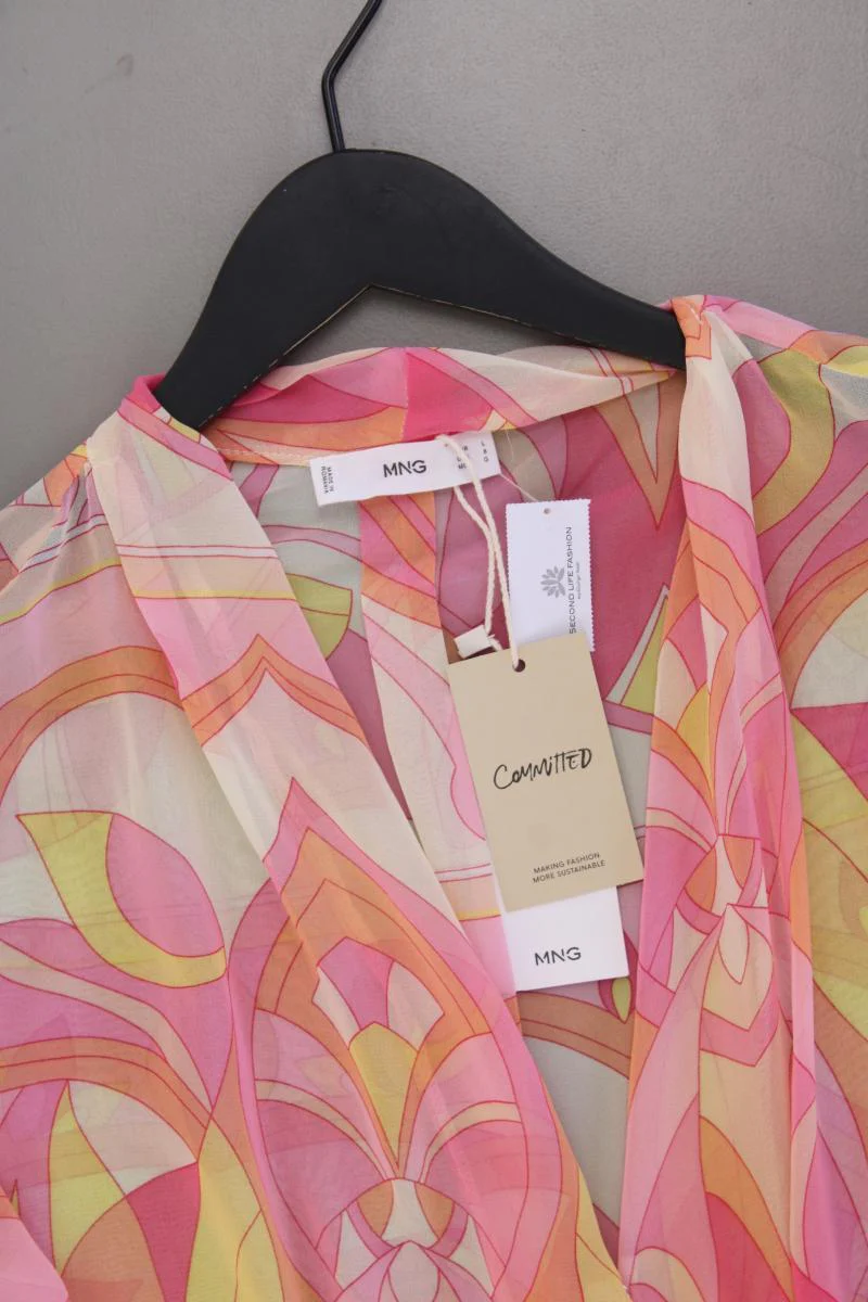 Mango Langarmbluse Gr. L neu mit Etikett pink aus Polyester - Image 2