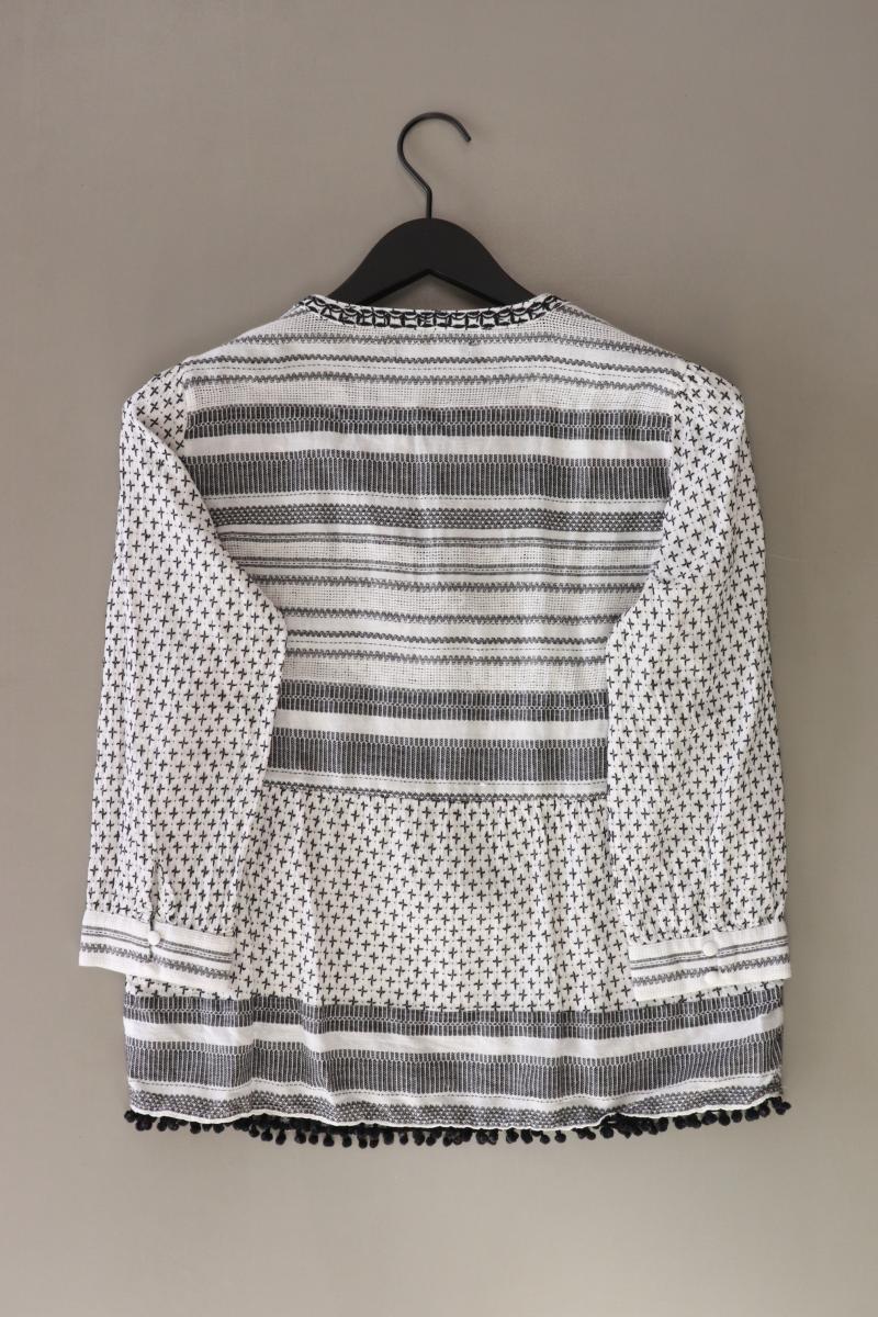 Reserved Regular Bluse Gr. 36 3/4 Ärmel grau aus Baumwolle - Image 2