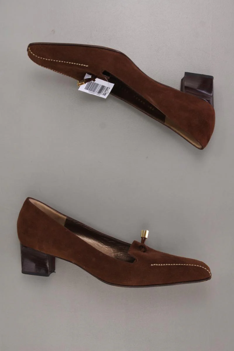 MAC Studio Vintage Pumps Gr. 38,5 braun aus Leder - Image 2
