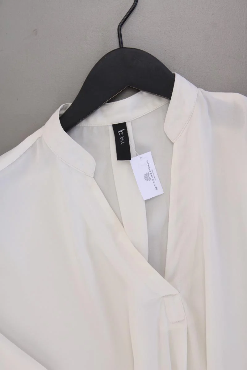 YAS Oversize-Bluse Gr. M 3/4 Ärmel creme - Image 2