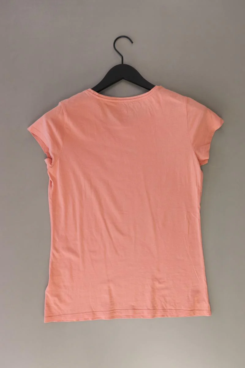 Tom Tailor Printshirt Gr. L Kurzarm orange aus Viskose - Image 2
