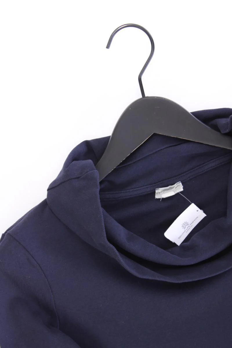hessnatur Langarmpullover Gr. M blau aus Baumwolle - Image 2