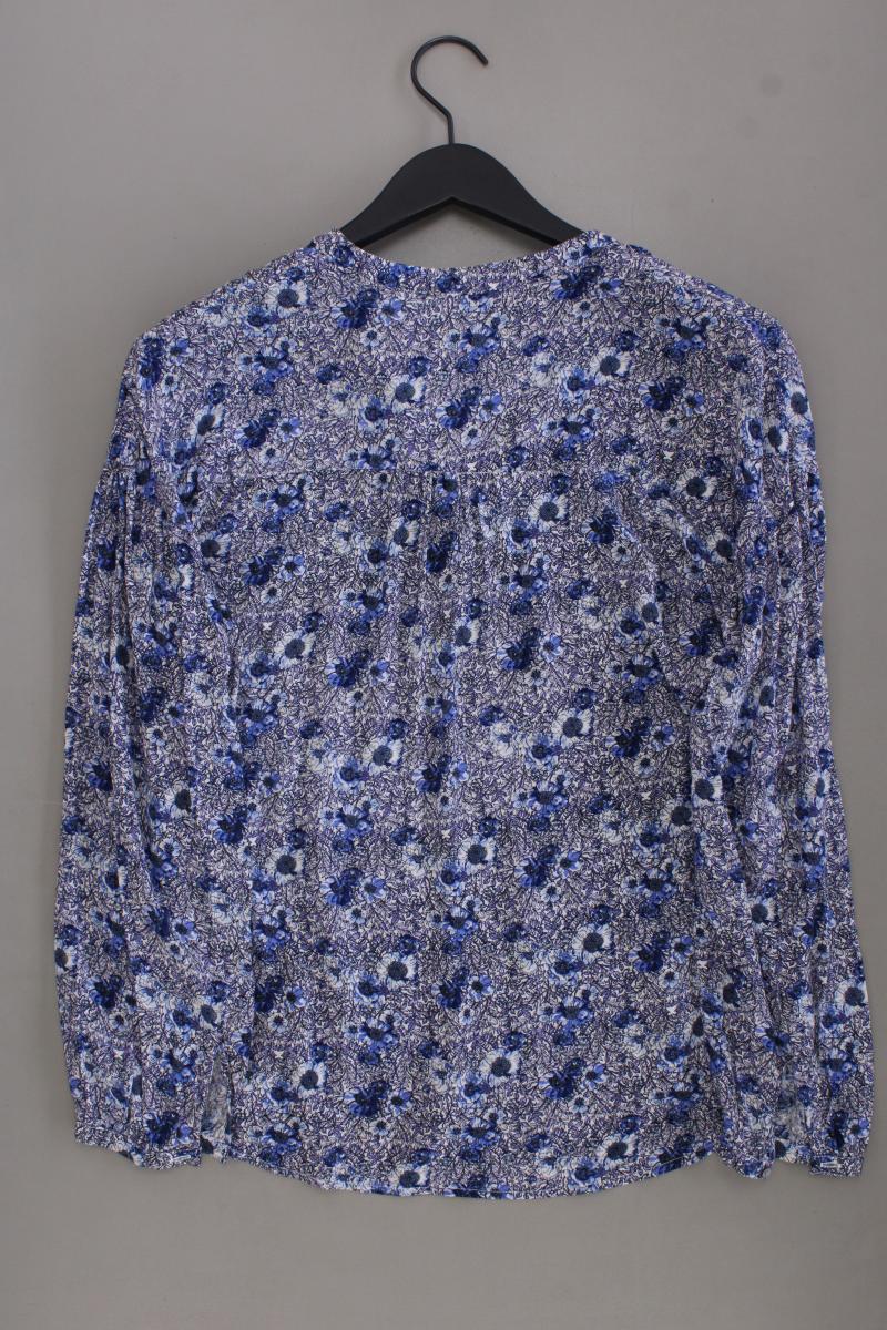 Esprit Langarmbluse Gr. 34 mit Blumenmuster blau aus Viskose - Image 3