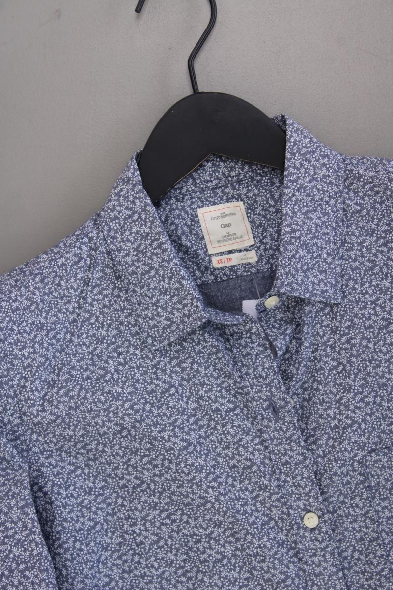 GAP Langarmbluse Gr. XS blau aus Baumwolle - Image 2