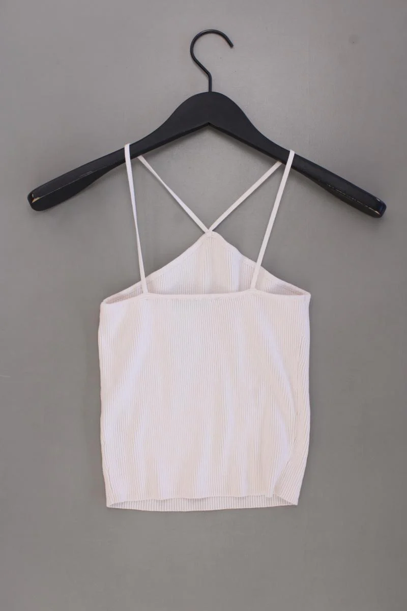 Zara Spaghetti-Top Gr. S neuwertig creme aus Viskose - Image 3