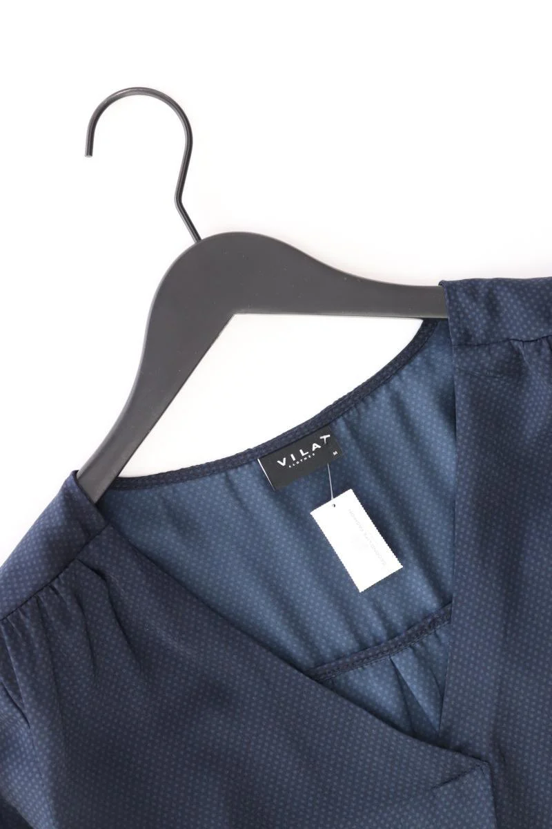 Vila Langarmbluse Gr. M blau aus Polyester - Image 3