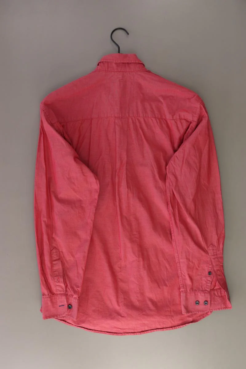 A.W. Dunmore Langarmhemd für Herren Gr. M rot aus Baumwolle - Image 2