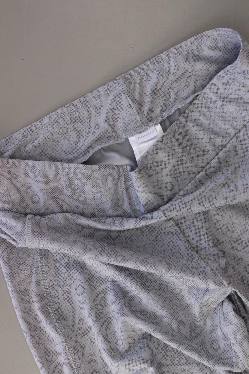 Madeleine Privacy Hose Gr. 42 mit Paisleymuster neuwertig grau aus Polyester - Image 3