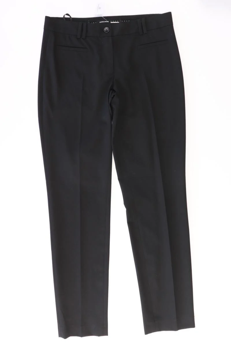 More&More Anzughose Gr. 36 schwarz aus Polyester