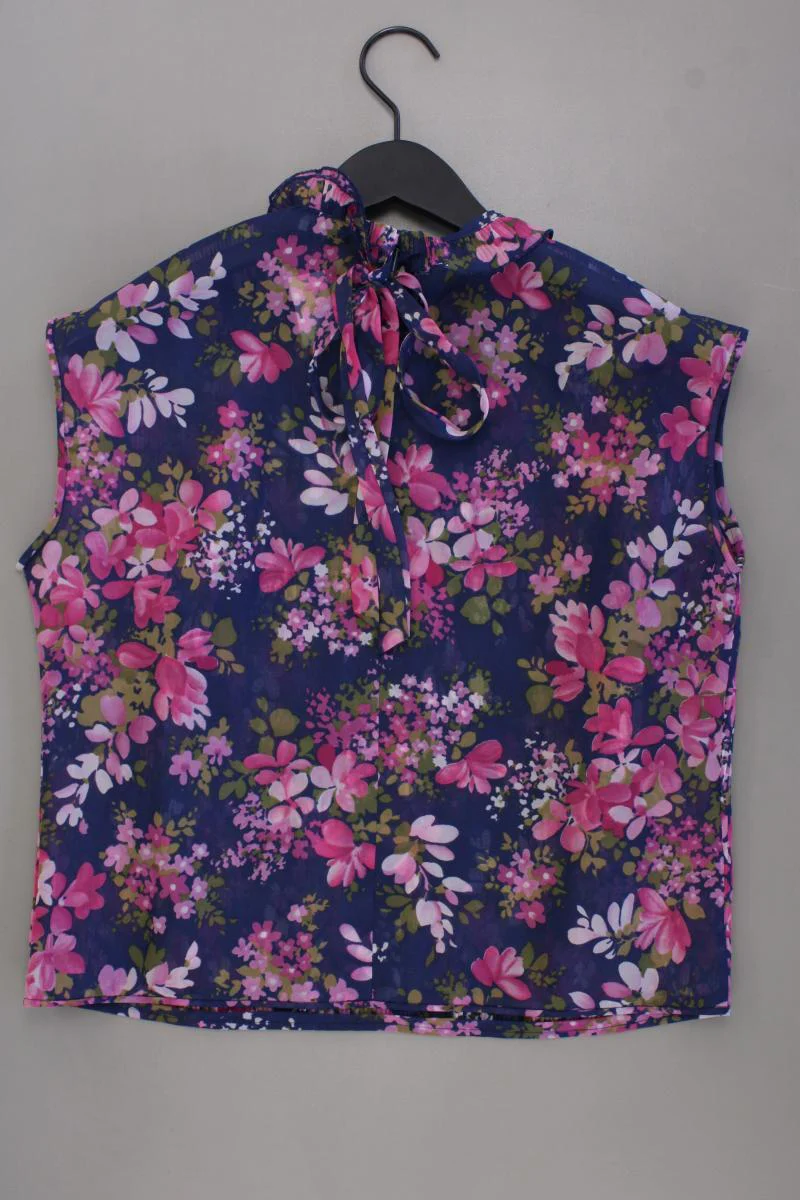 Gina Laura Kurzarmbluse Gr. XL mit Blumenmuster mehrfarbig - Image 3
