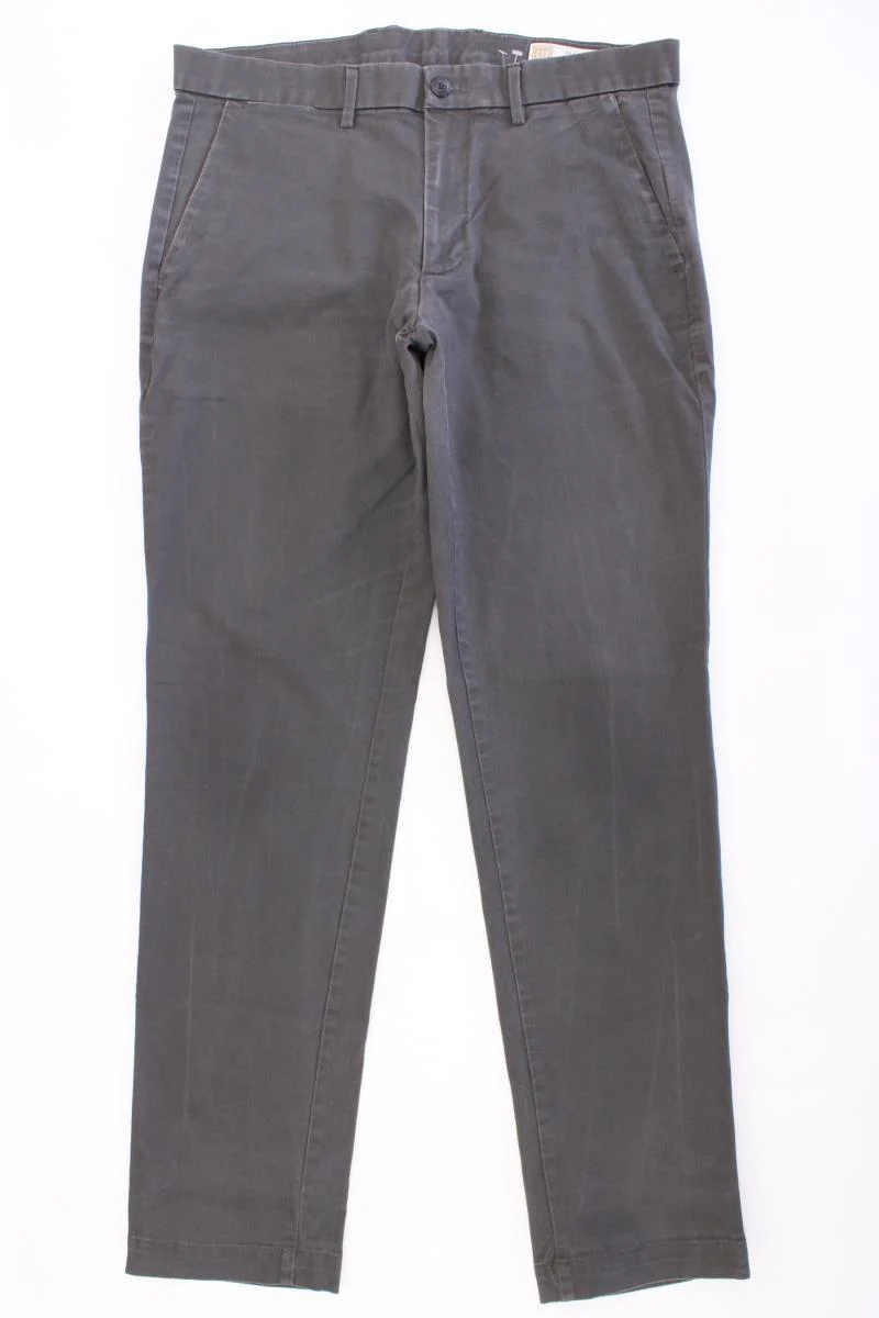 GAP Chinohose für Herren Gr. W33/L32 grau aus Baumwolle