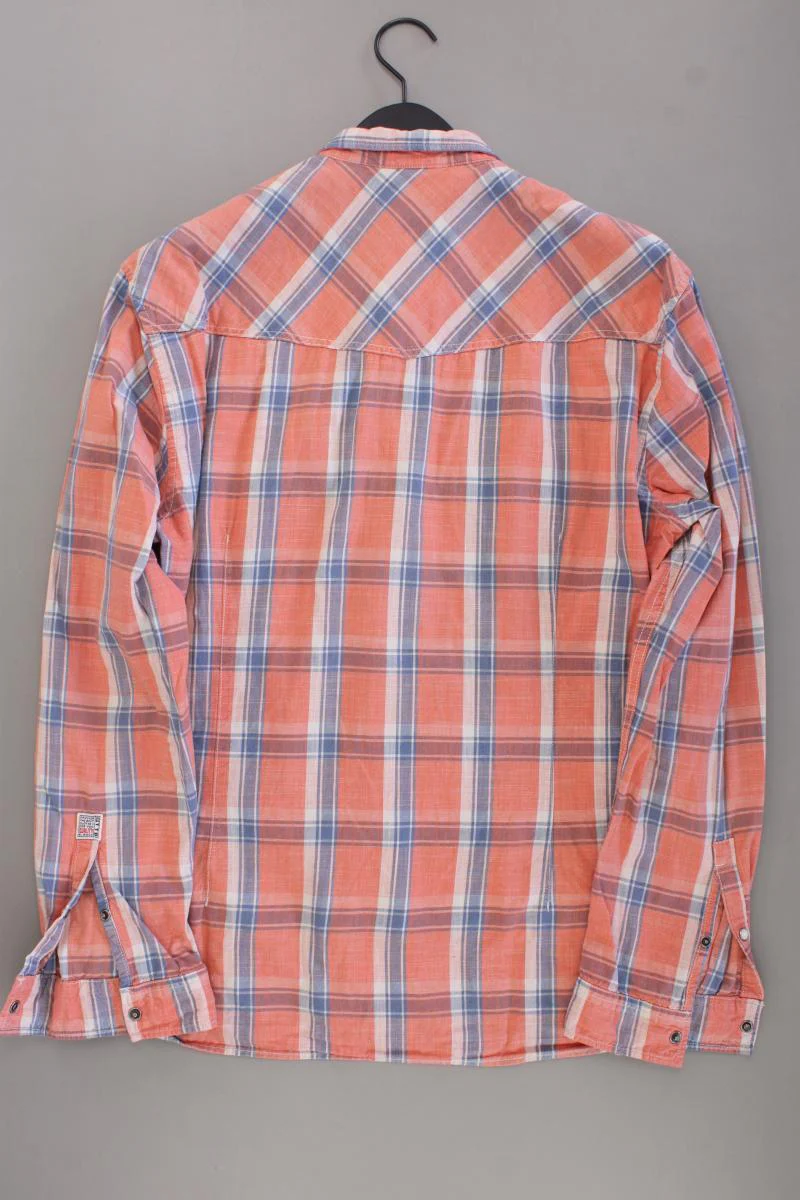 Tom Tailor (Denim) Karohemd für Herren Gr. XXL kariert Langarm orange - Image 3