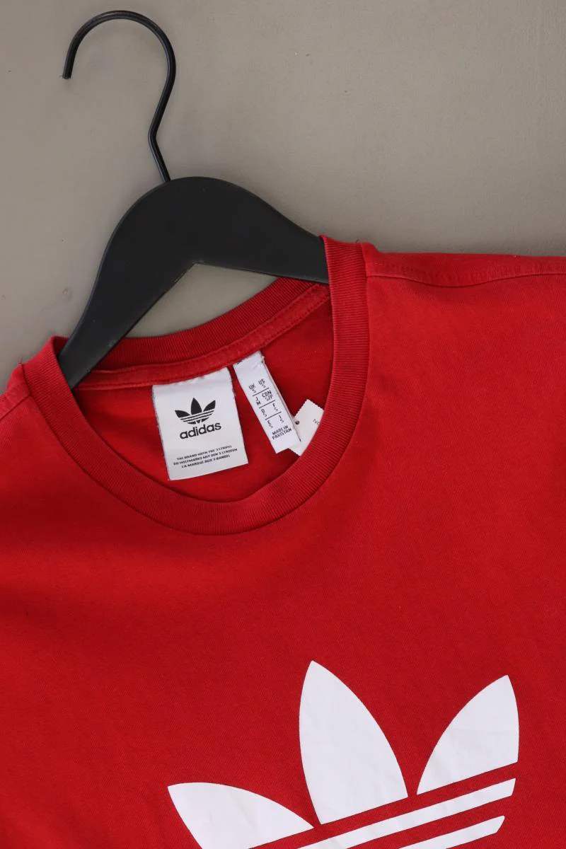 Adidas Printshirt Gr. S Kurzarm rot - Image 3