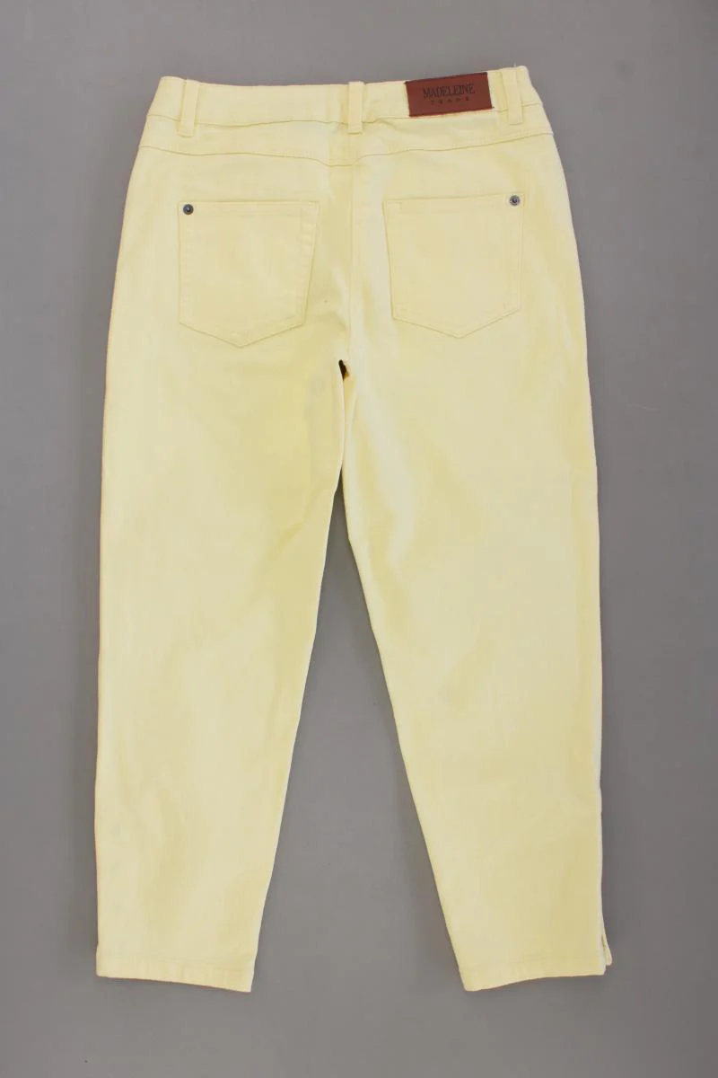 Madeleine 7/8 Jeans Gr. Kurzgröße 18 neuwertig gelb - Image 3