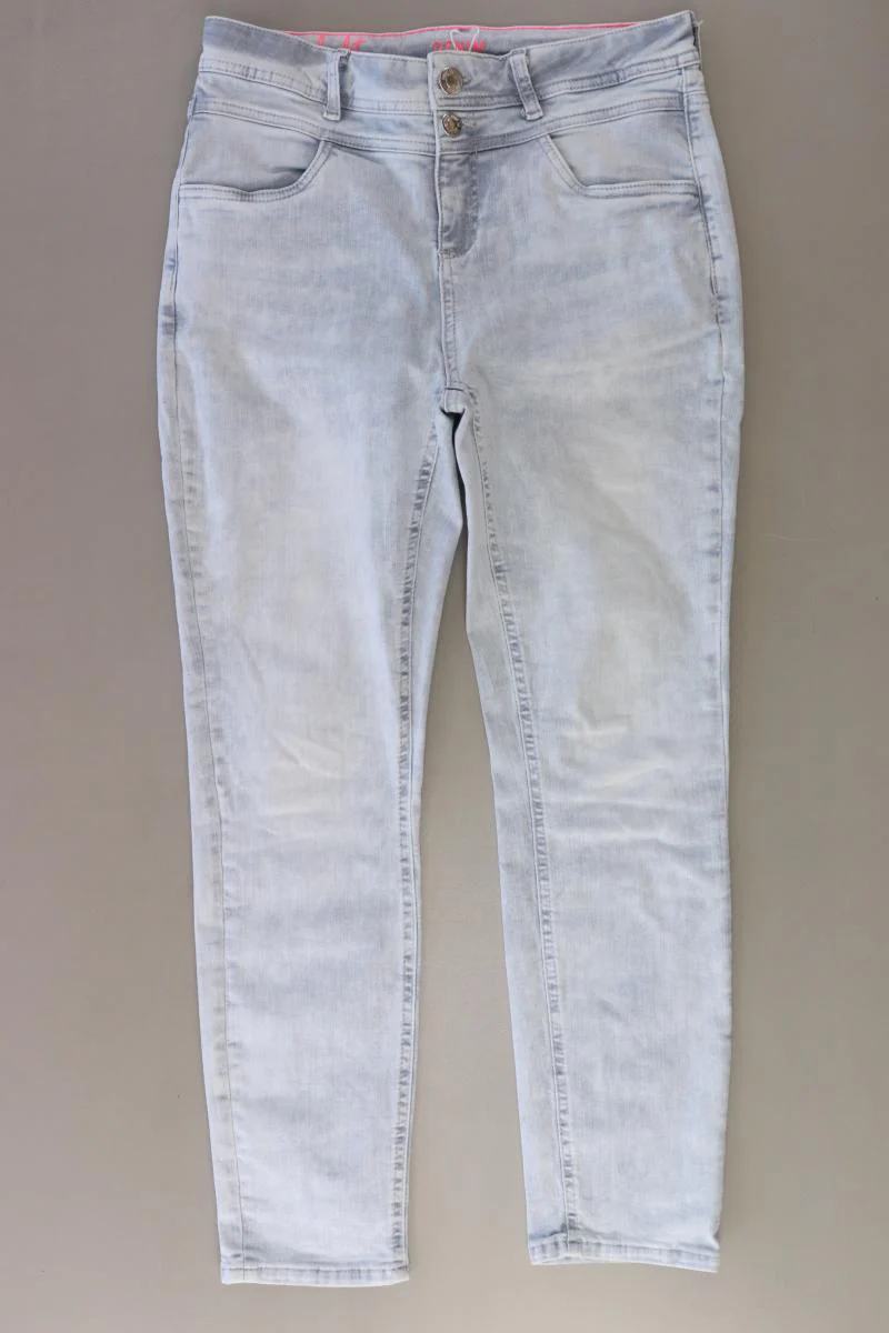 Street One Straight Jeans Gr. W29/L28 grau aus Baumwolle
