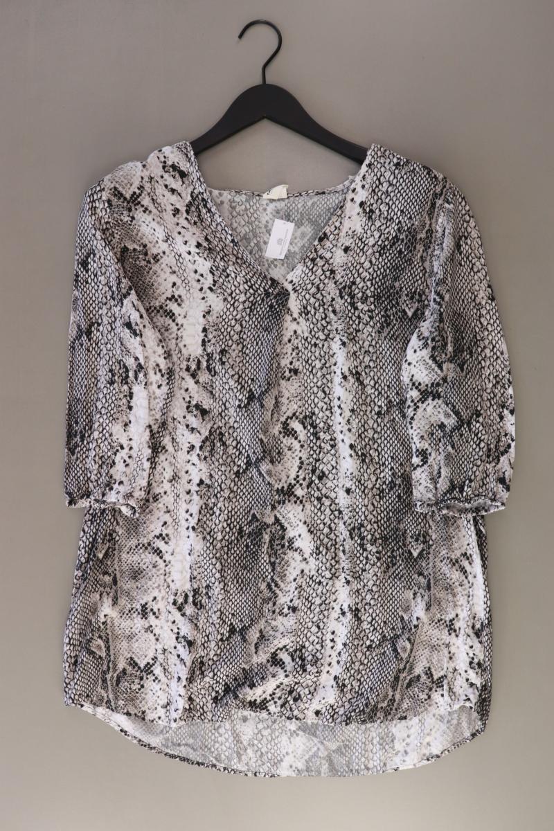 Taifun Regular Tunika Gr. M mit Tierdruck grau aus Baumwolle