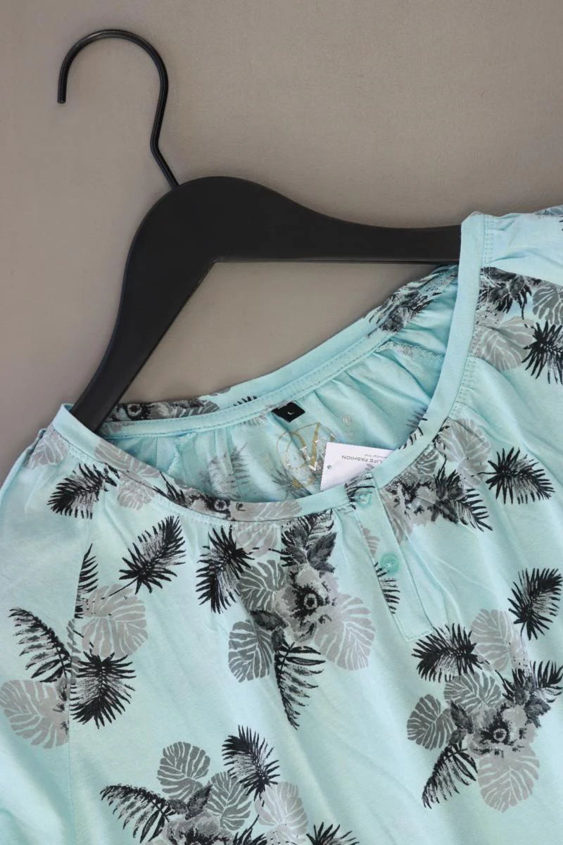 Bexleys Printshirt Gr. L Kurzarm blau aus Baumwolle - Image 3