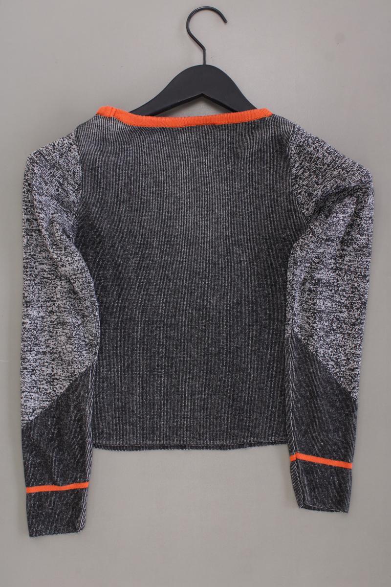 Topshop Cropped Shirt Gr. 32 Langarm grau aus Viskose - Image 3