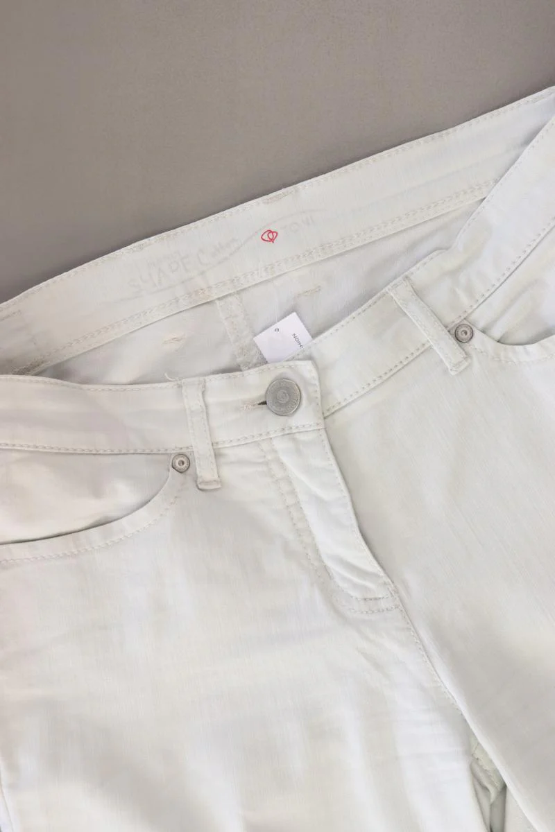 TONI Straight Jeans Gr. 36 weiß aus Baumwolle - Image 3