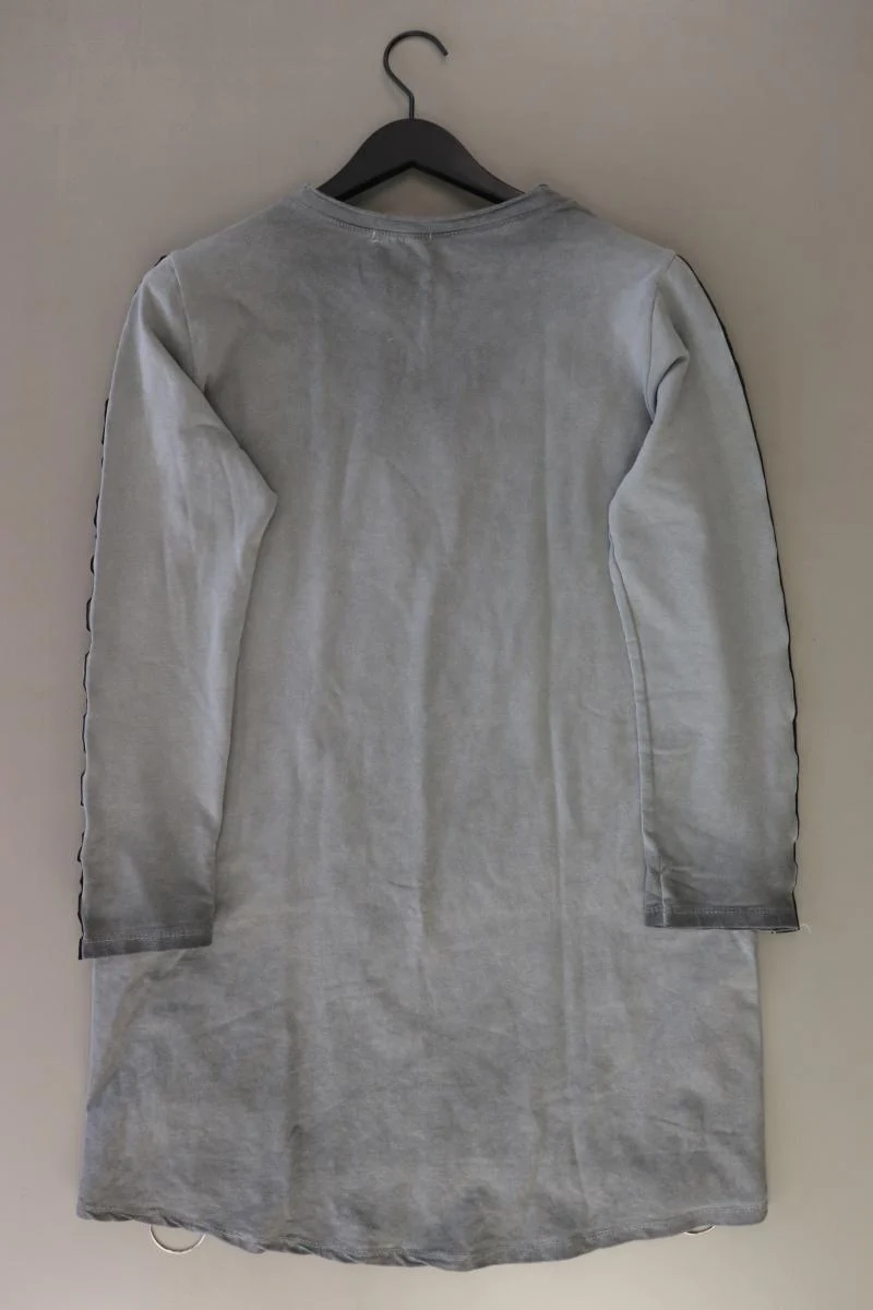 UNISONO Jerseykleid Gr. S 3/4 Ärmel grau aus Baumwolle - Image 2