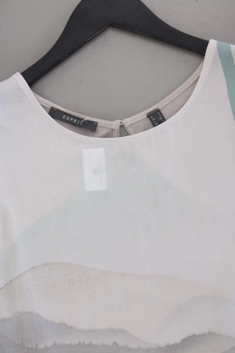 Esprit Ärmellose Bluse Gr. L creme aus Viskose - Image 2