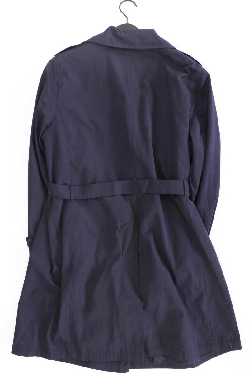 JOY Trenchcoat Gr. 46 mit Gürtel blau aus Polyester - Image 3