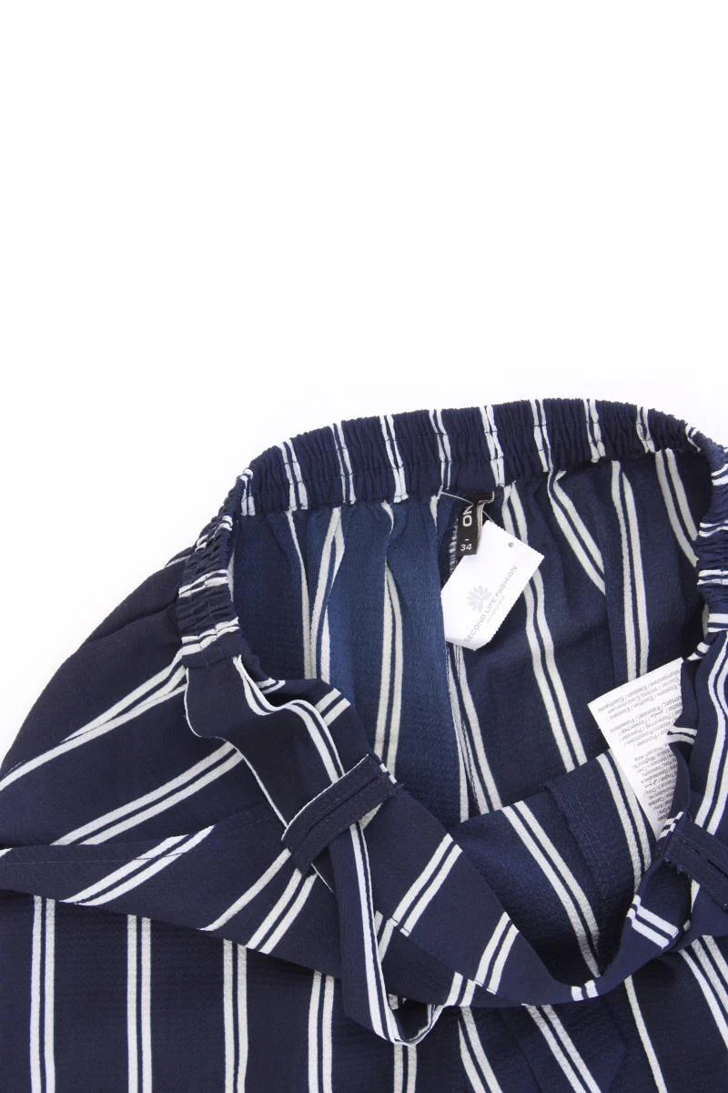 Only Hose Gr. 34 gestreift blau aus Polyester - Image 2