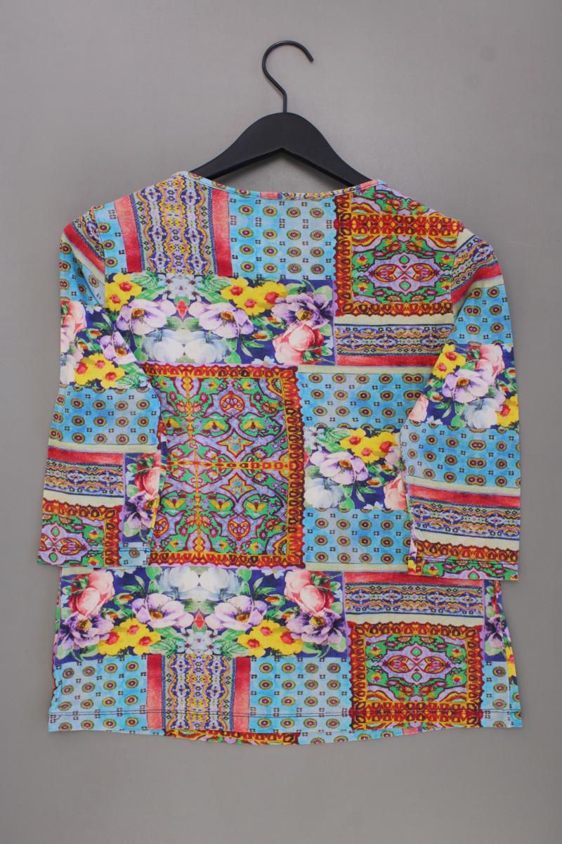 Alfredo Pauly Printshirt Gr. 44 mit Blumenmuster 3/4 Ärmel mehrfarbig - Image 3
