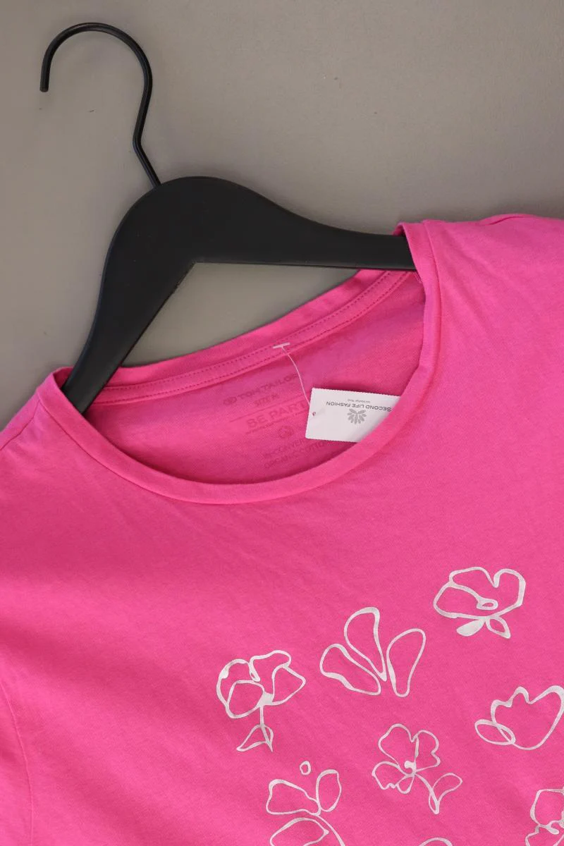 Tom Tailor T-Shirt Gr. M Kurzarm pink aus Baumwolle - Image 3