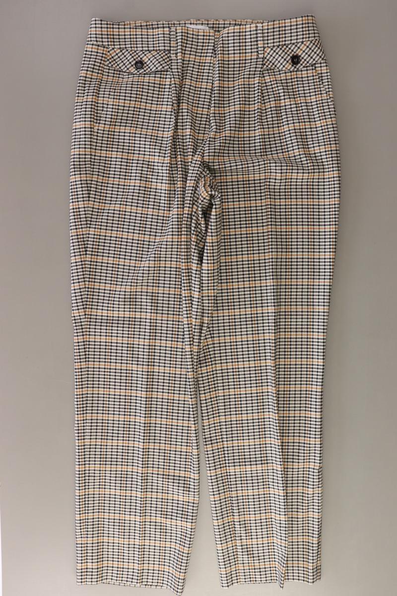 Gerry Weber Anzughose Gr. Kurzgröße 42 hahnentritt creme aus Polyester