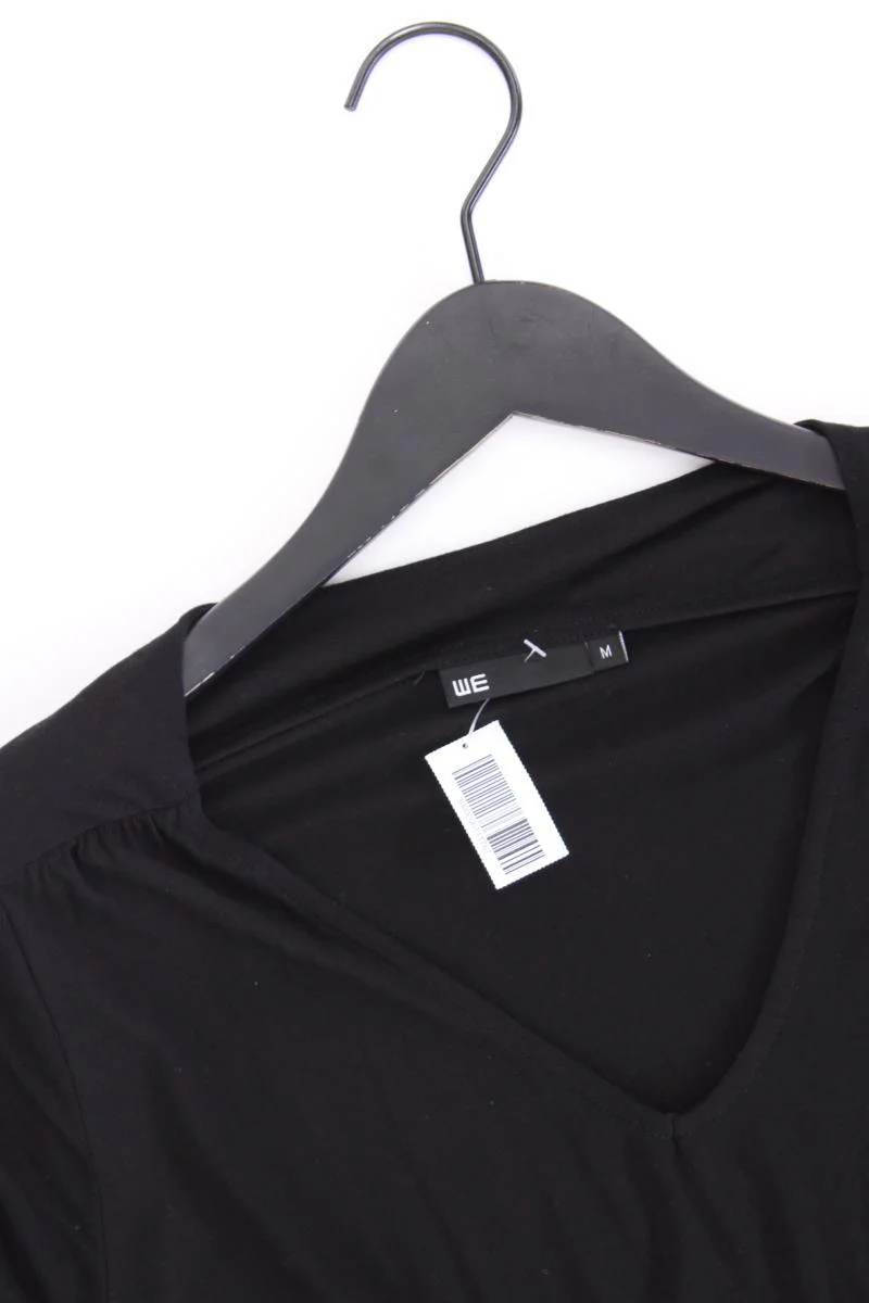 WE Fashion Jerseykleid Gr. M Kurzarm schwarz aus Viskose - Image 2