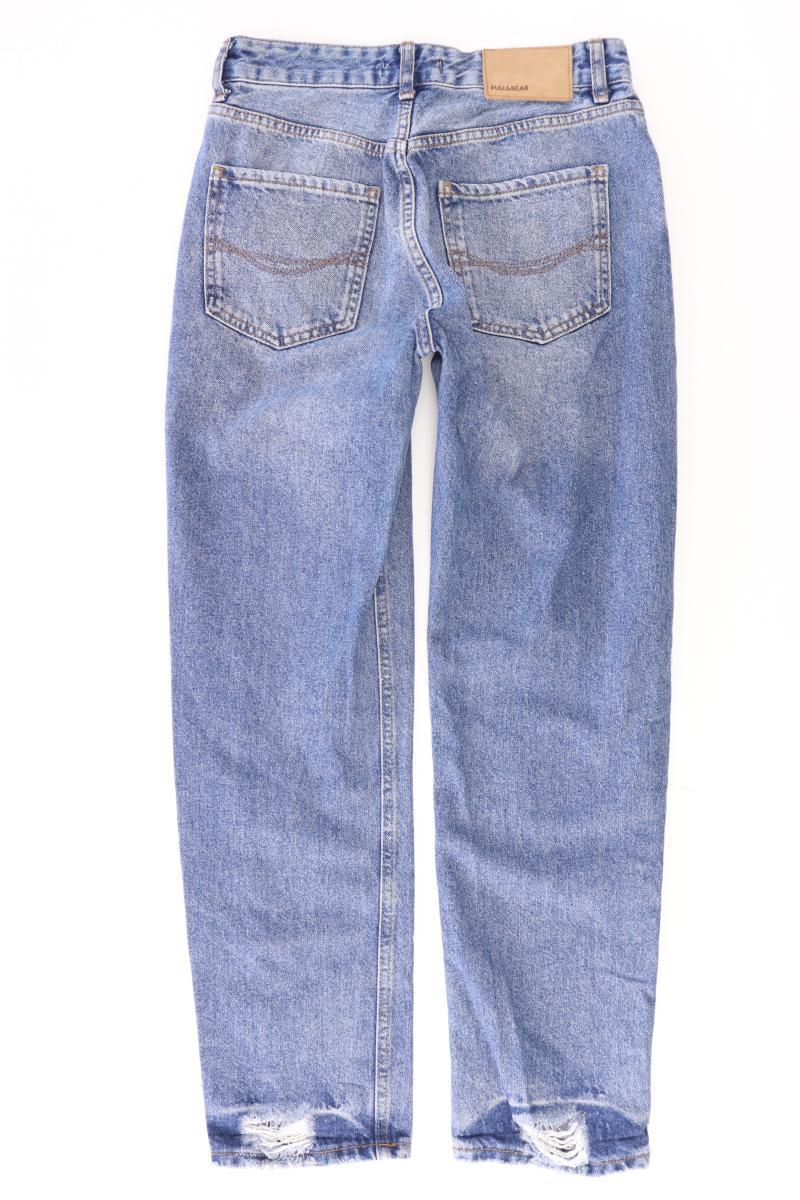 Pull&Bear Straight Jeans Gr. 36 blau aus Baumwolle - Image 2