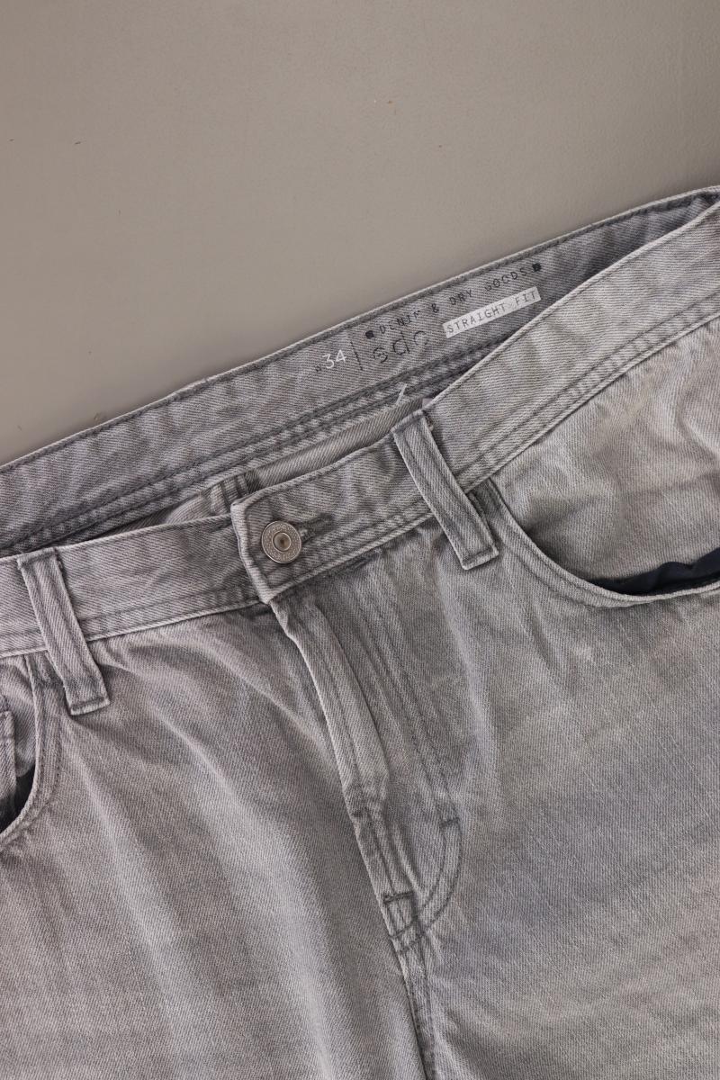 edc by Esprit Jeansshorts für Herren Gr. W34 grau aus Baumwolle - Image 3