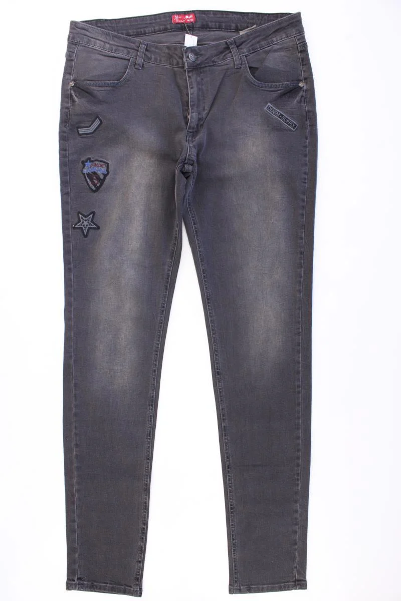 Pett Jeans Gr. 46/L36 grau aus Baumwolle