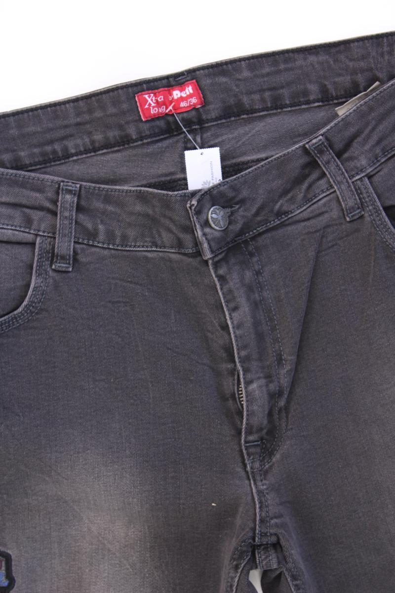 Pett Jeans Gr. 46/L36 grau aus Baumwolle - Image 2