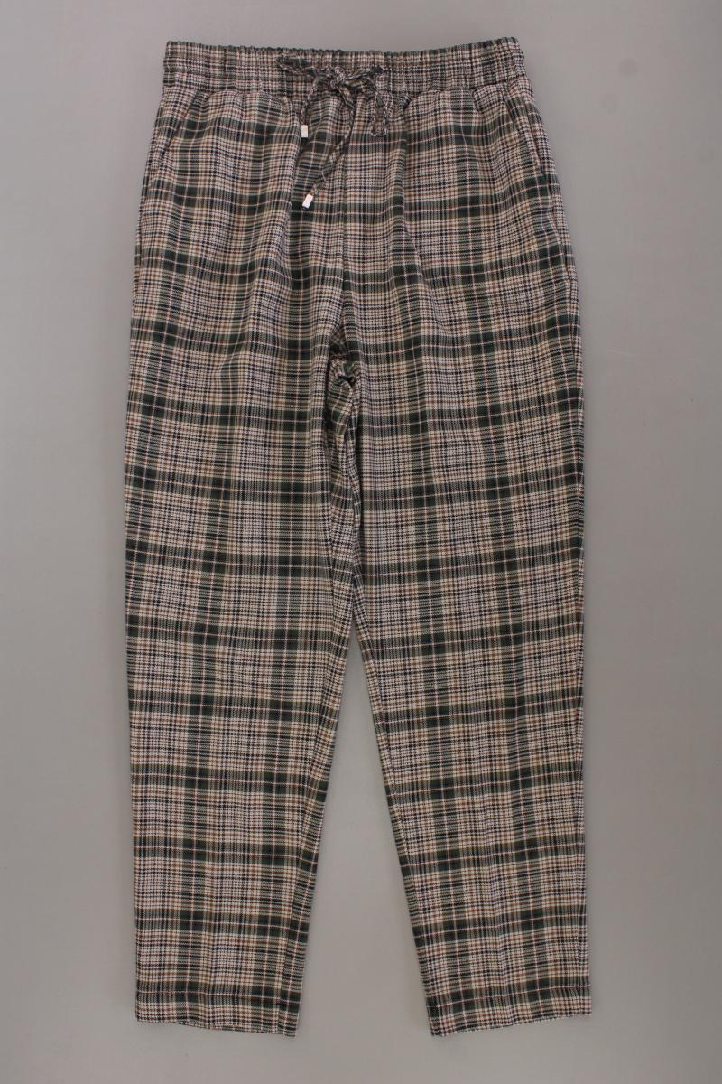 Koton Stoffhose Gr. 40 kariert neuwertig braun aus Polyester