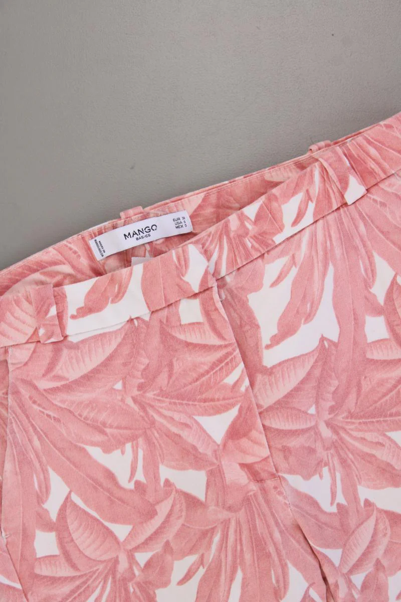Mango Stoffhose Gr. 38 rosa aus Baumwolle - Image 2